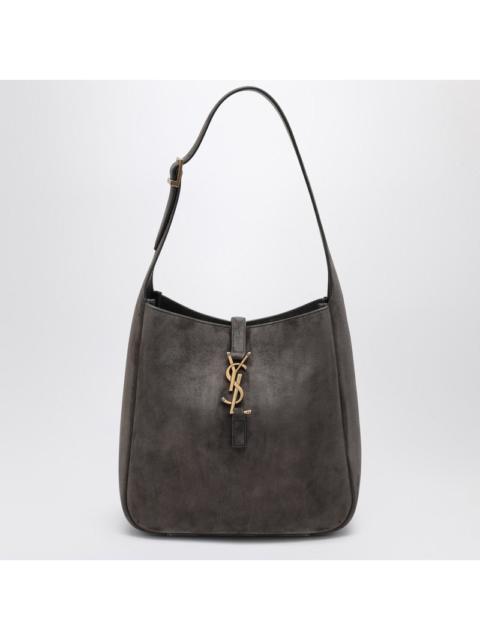 SAINT LAURENT Saint Laurent Small Le 5 À 7 Grey Suede Bag Women