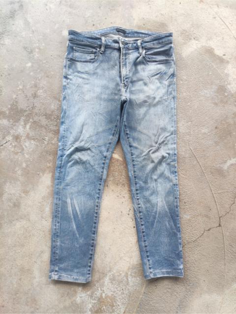 Other Designers Vintage Japanese Brand Distress Faded Denim Pants