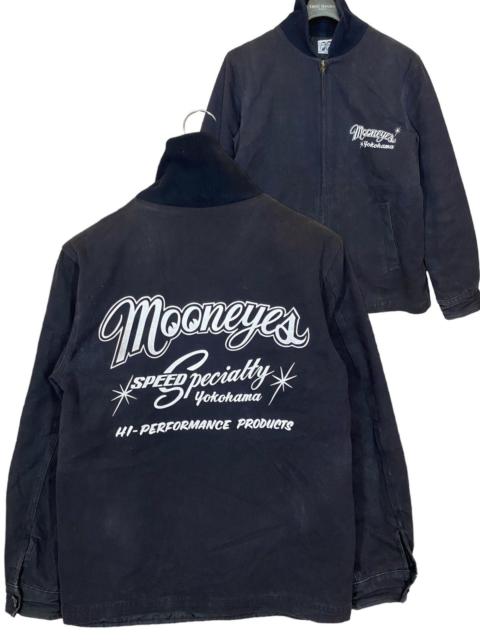 Other Designers VINTAGE MOONEYES YOKOHAMA CANVAS JACKET BACK HIT
