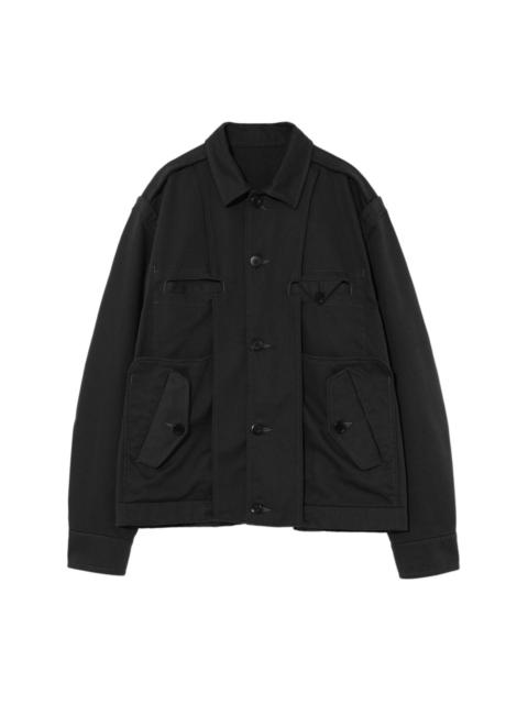 UNDERCOVER COTTON-BLEND SHIRT JACKET