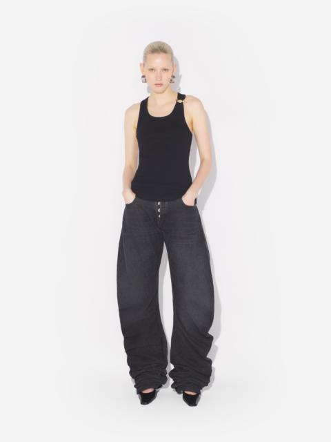 Jean Paul Gaultier THE BLACK PIERCING TANK TOP
