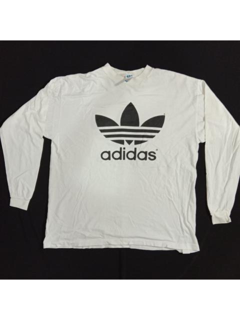 adidas Vintage Adidas Trefoil Big Logo Tee