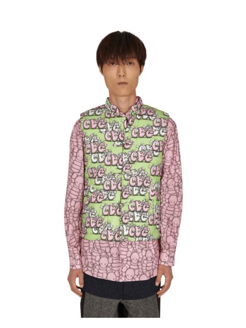 Comme des Garçons SHIRT KAWS Padded Vest Multicolor