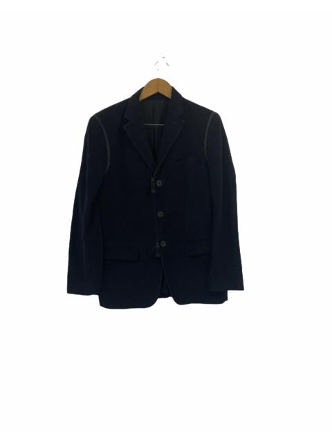 Jean Paul Gaultier Jean Paul Gaultier Velvet Style Zipper Jacket Coat Design