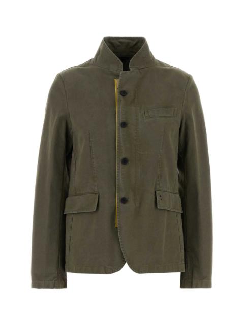 FENDI Fendi Women Army Green Drill Blazer