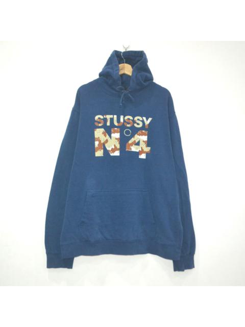Stussy N4 Hoodie (Pullover/Unisex) - Blue Navy