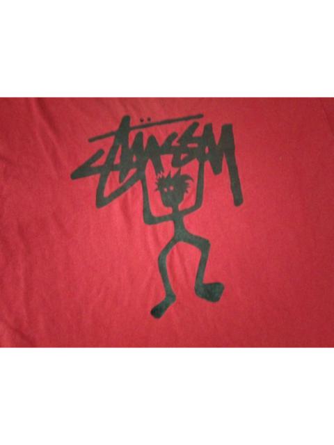 Other Designers VTG 90s Stussy Stickman Made In USA vintage