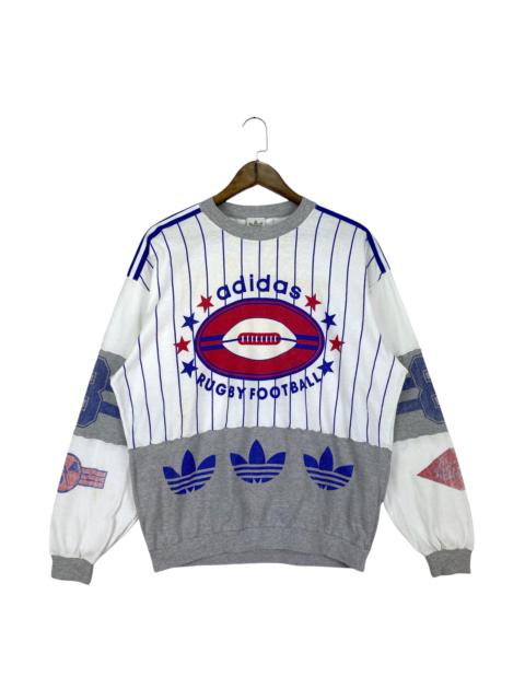 adidas Vintage 90s Adidas Rugby Football Sweatshirt
