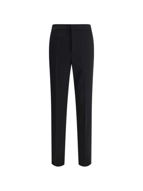 straight-leg trousers