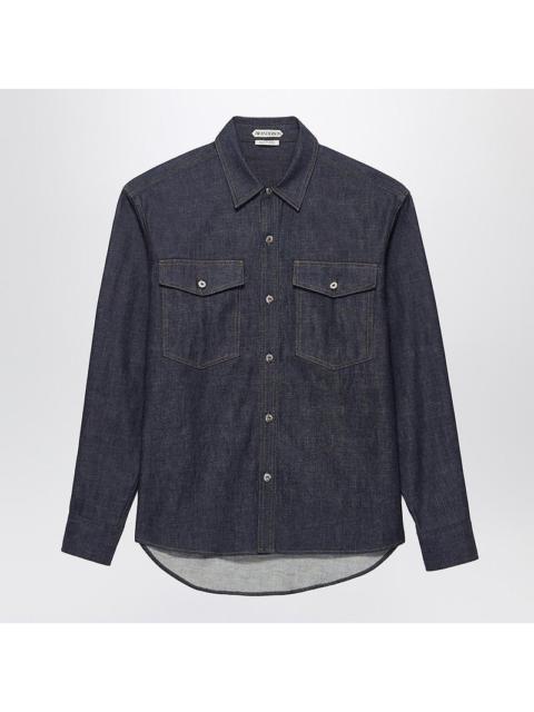 Other Designers Jw Anderson Indigo Oversized Denim Shirt Women