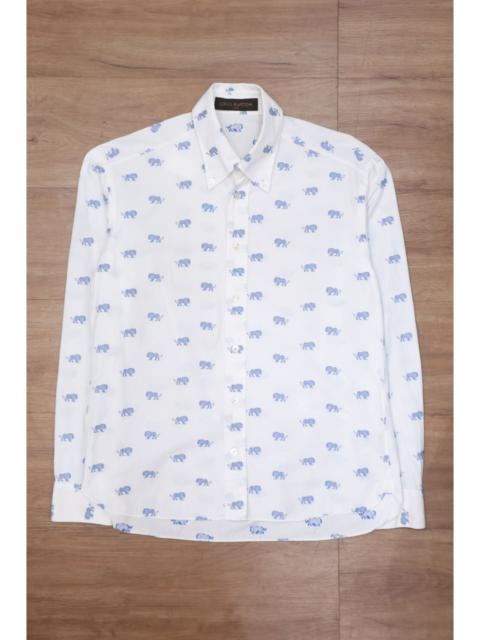 Louis Vuitton Louis Vuitton - CB - S/S 17 - Jacquard Lion Shirt