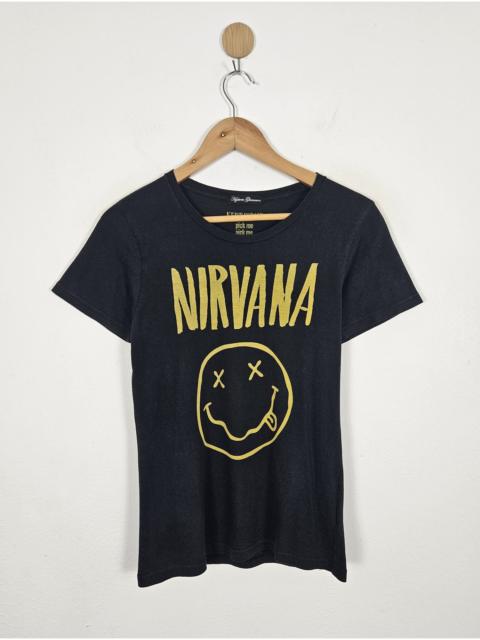Hysteric Glamour Hysteric Glamour Nirvana Smiley Kurt Cobain shirt