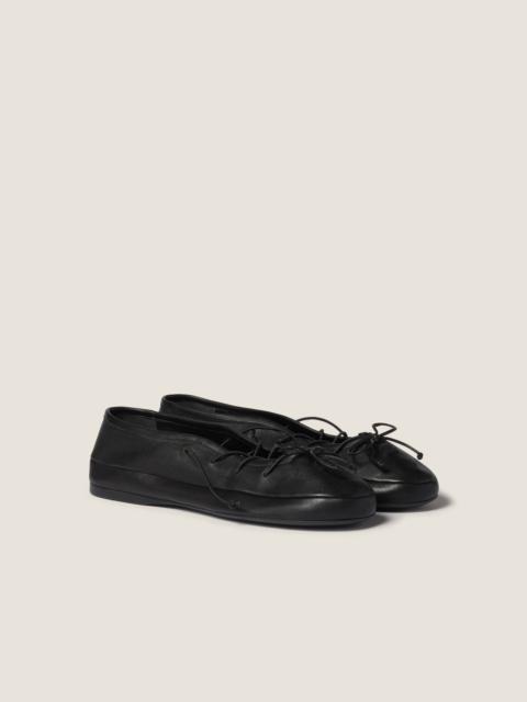 Miu Miu Nappa leather ballerinas