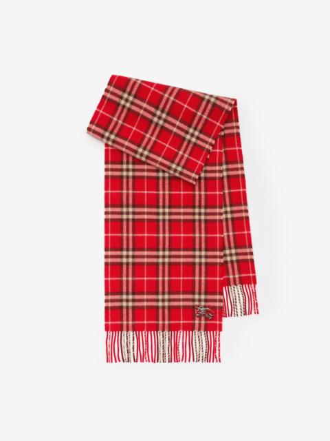 Burberry Check Cashmere Scarf