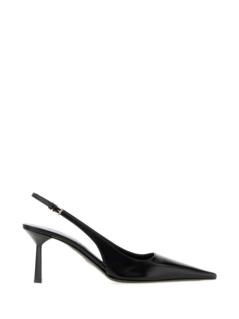 Prada Prada Women Black Leather Pumps
