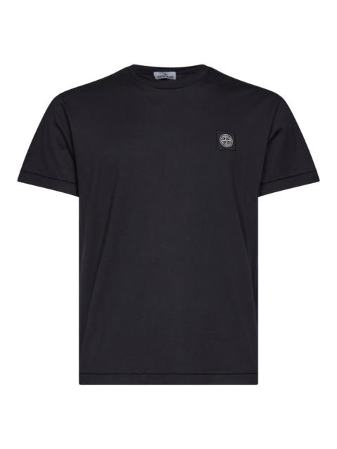 Stone Island Stone Island Men Black 60/2 Cotton Jersey Slim-Fit T-Shirt