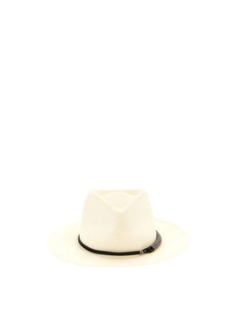 Brunello Cucinelli BRUNELLO CUCINELLI Women's White Hat New & Authentic (Women'