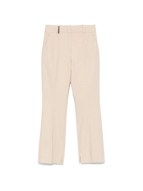 Peserico - Peserico Neutrals Trousers - Tapered Trousers Women