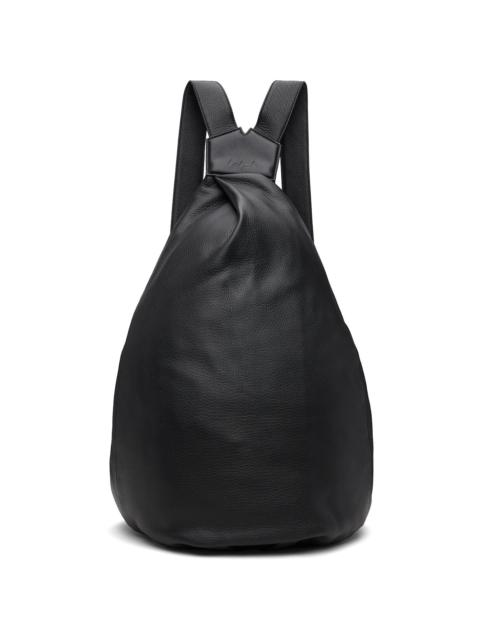 Yohji Yamamoto Black Y Big Backpack