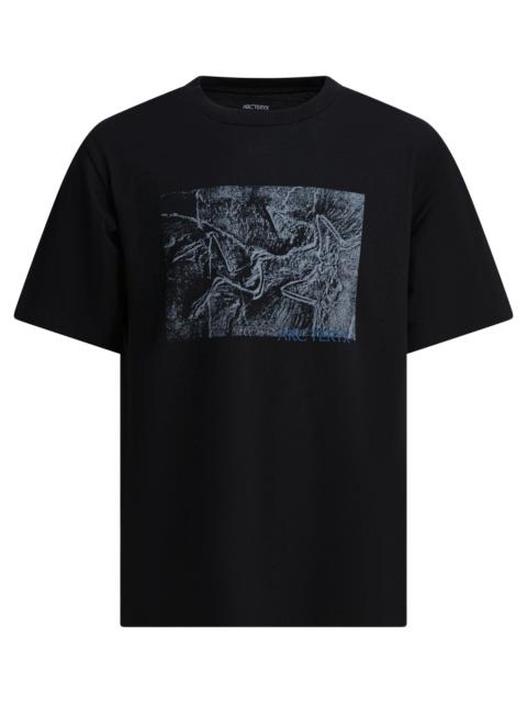 Arc'teryx Arc'teryx "kragg Cotton Lithographica Ss" Crewneck T-shirt