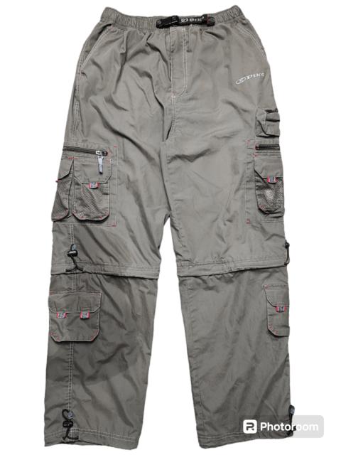 Other Designers Japanese Brand - Baggy Wide Leg Cargo Mesh by Piko