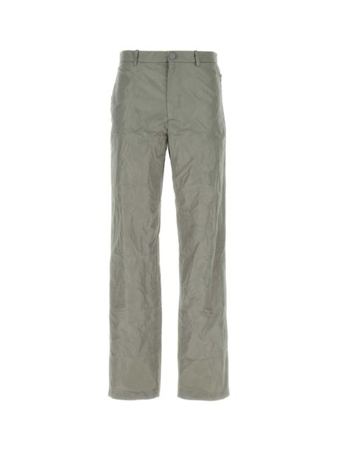 BALENCIAGA Balenciaga Men Grey Polyester Pant