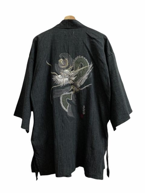 Other Designers Japanese Brand - Japanese Kimono Embroidery Dragon