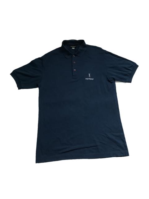 Other Designers Vintage Yves Saint Laurent Embroided Polo Mens
