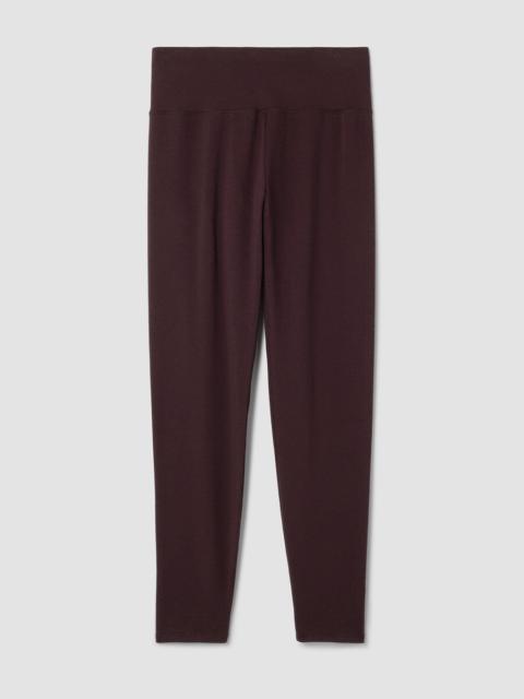 EILEEN FISHER Cozy Brushed Terry Hug High-Waisted Leggings