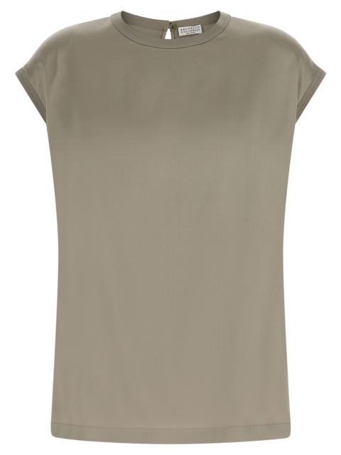 Brunello Cucinelli Brunello Cucinelli Women Satin Blouse
