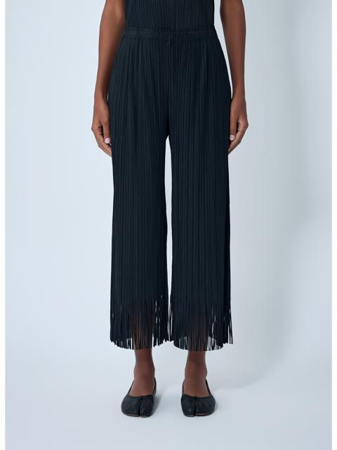 Pleats Please Issey Miyake Pleats Please Issey Miyake Women Fringe Pleated Pants