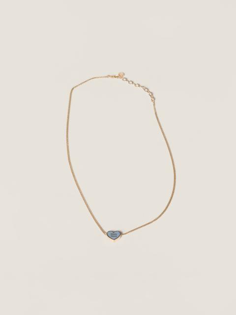 Miu Miu Metal necklace