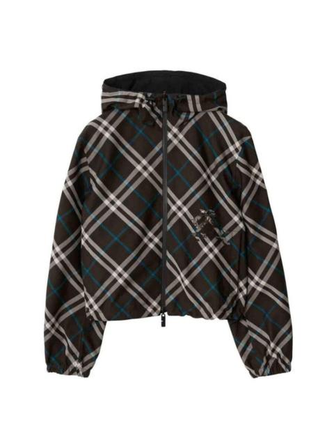 Burberry Burberry Check Reversible Cropped Jacket