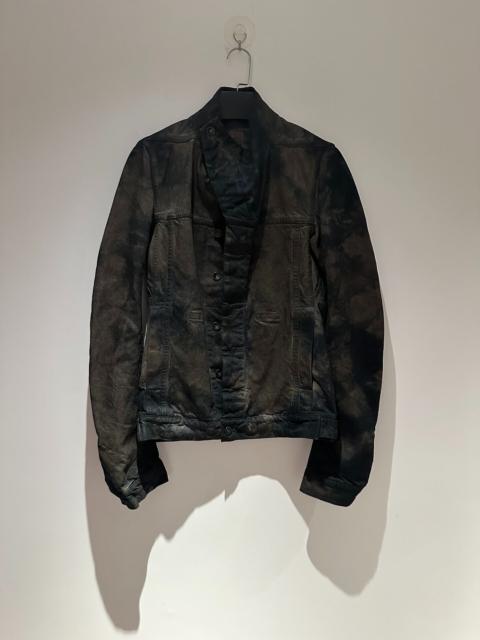 Rick Owens Rick Owens mud-dyed waxed jacket
