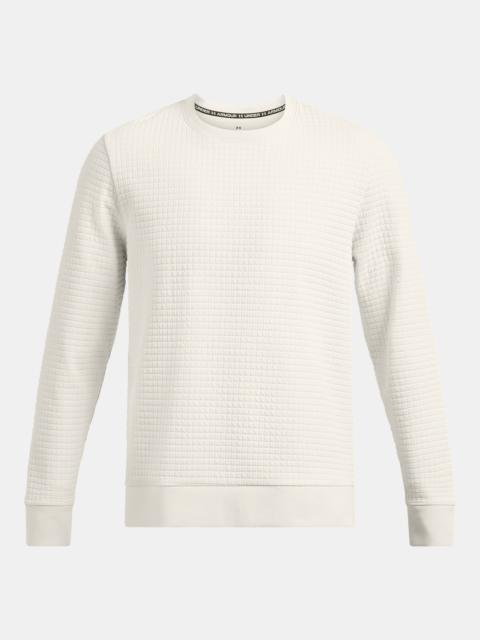 Under Armour Men's UA Unstoppable Fleece Grid Crew