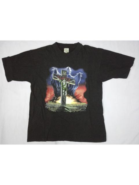 Other Designers Vintage - Very Rare 1990 SLAYER EUROPEAN TOUR Tee