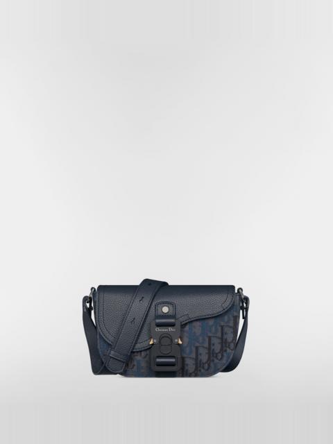 Dior Mini Saddle Messenger Bag with Flap