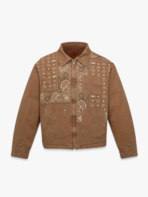MCM MCM x KASINA Bandana Monogram Jacket in Oxford Cotton