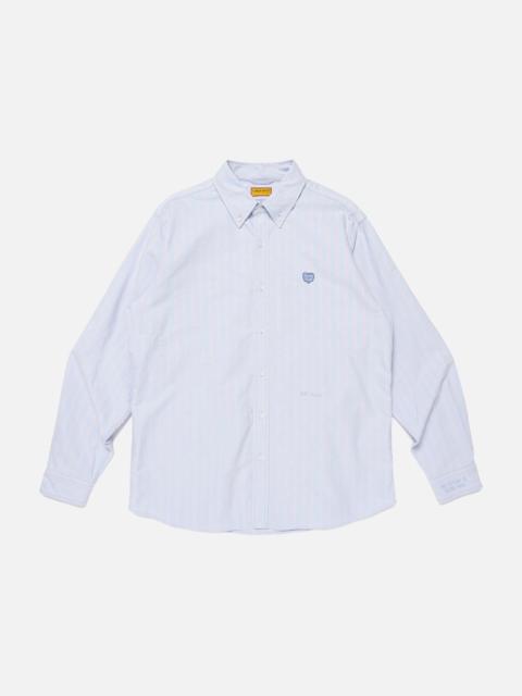 Human Made STRIPED OXFORD BUTTON DOWN SHIRT