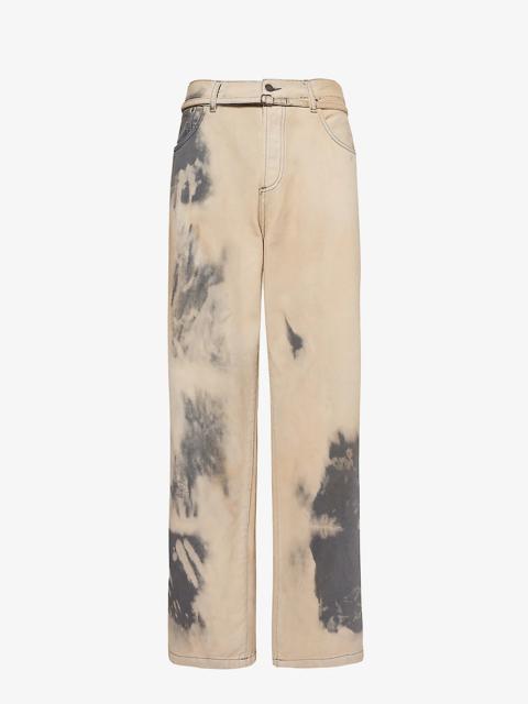 Acne Studios 1991Toj smoky-wash relaxed-fit wide-leg jeans