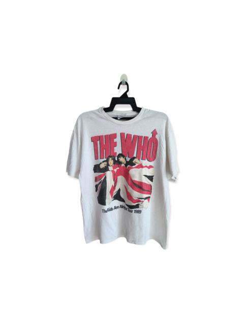 Other Designers Vintage - VTG The Who The Kids Are Alright Tour 1989 Single Stitch Tee