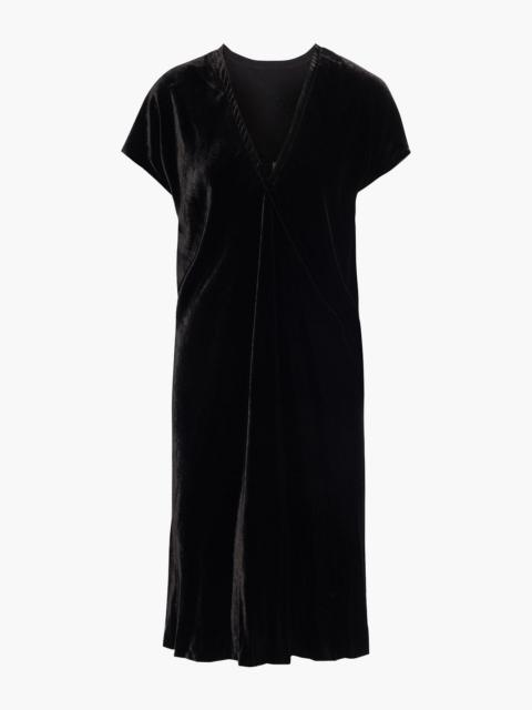 Rick Owens Paneled velvet tunic