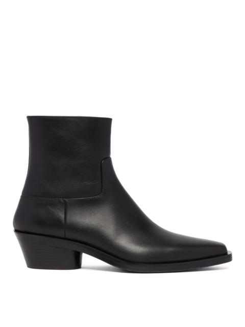 Black Bronco Ankle Boots