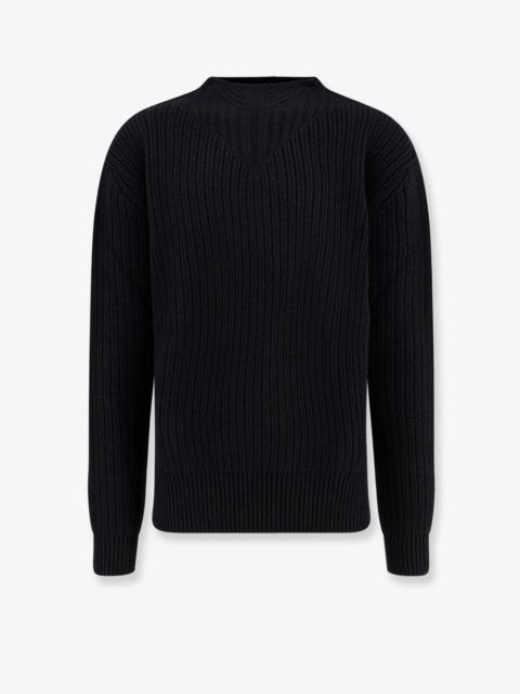 Rick Owens Rick Owens Fisherman Round Neck Virgin Wool Sweater