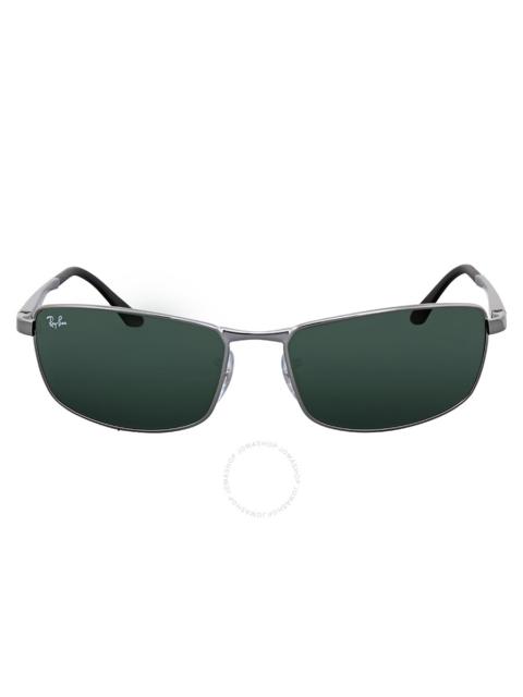 Ray-Ban Ray Ban Green Classic G-15 Rectangular Men's Sunglasses RB3498 004/71 61