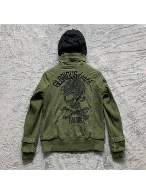 Other Designers Japanese Brand - Ghost of Harlem Glorious Death Skulls Jacket #4325-150