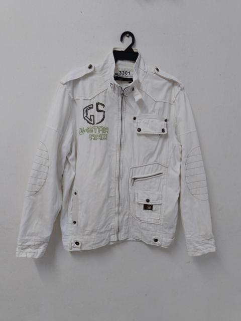 Other Designers Archival Clothing - G Star raw White Jacket