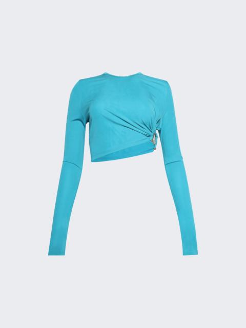 CHRISTOPHER ESBER Bezel Quartz Top Teal