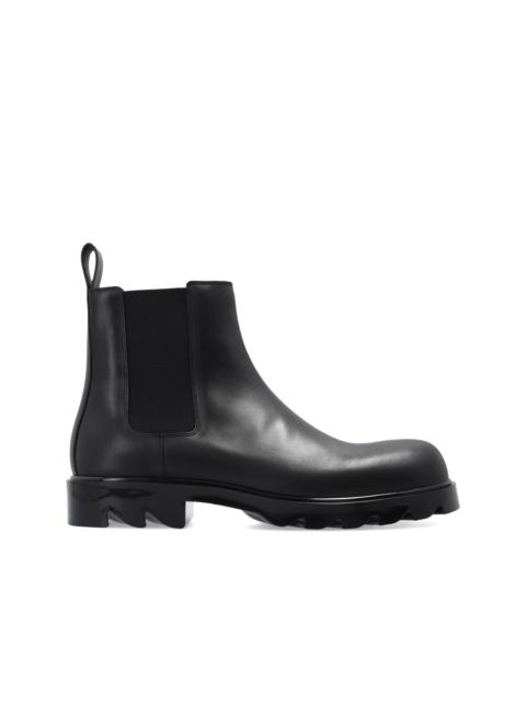 Bottega Veneta Bottega Veneta Leather Ankle Boots Men