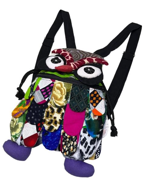 Other Designers Japanese Brand - 🔥Custom Owl Patchwork Art Kapital Vibes Mini Backpack